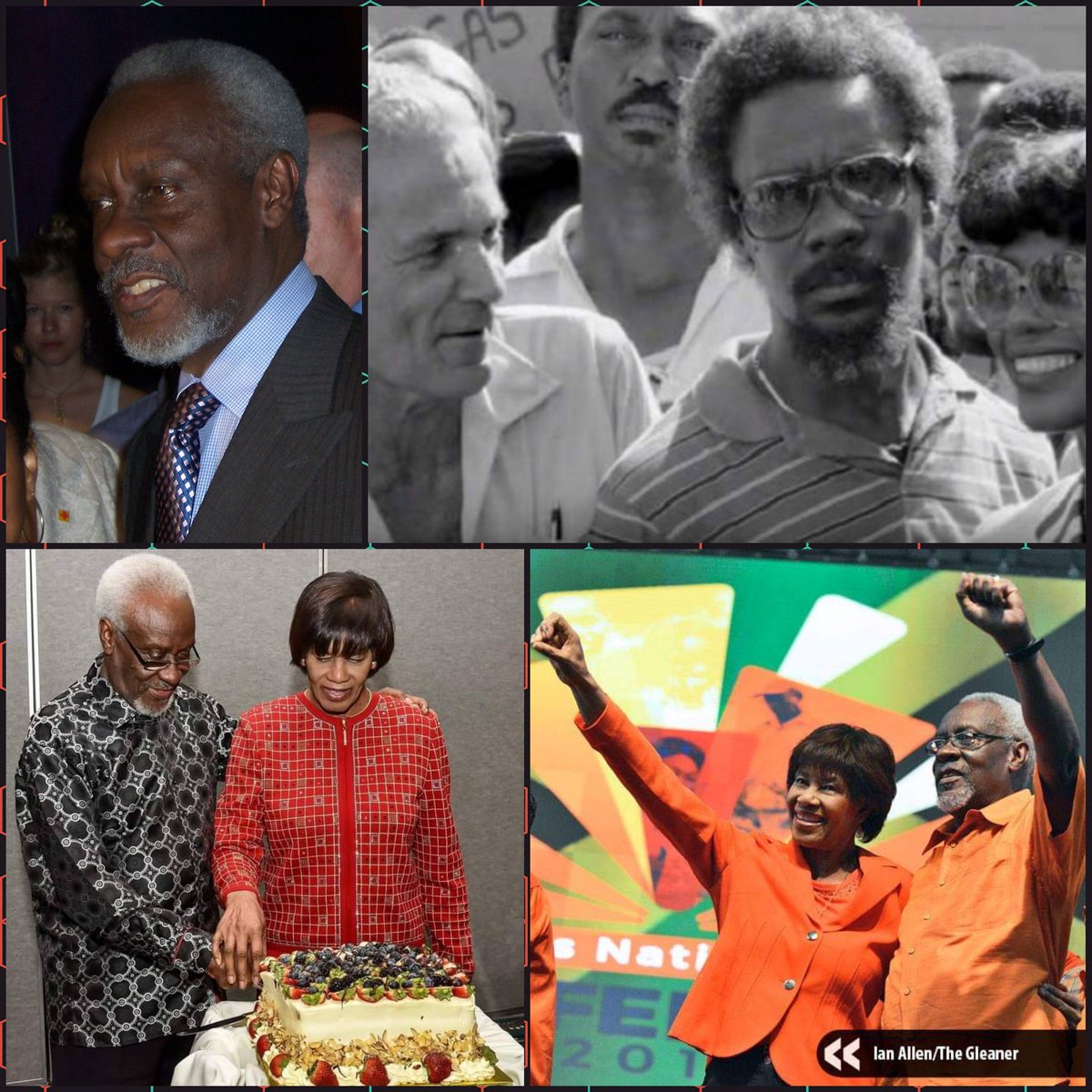Happy birthday to Comrade PJ Patterson - my friend,  brother and mentor.

 I hope that you have a wonderful day and many more happy and healthy years ahead.

May God continue to bless you.

 We say PJ ❤❤❤