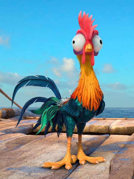 Tresadenn's tweet photo. Je viens de découvrir Vaiana avec ma fille. Ce poulet est le meilleur personnage de tous les Disney confondus je ne veux rien savoir.😭 https://t.co/KOYeNivYIg