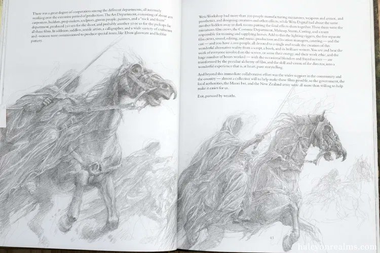 Better late than never...my book review for the The Lord Of The Rings Sketchbook by Alan Lee, with 150 superb drawings by the Oscar winning conceptual designer that greatly informed the visual design of Peter Jackson's LOTR film trilogy - https://t.co/yMsc8prEA4 