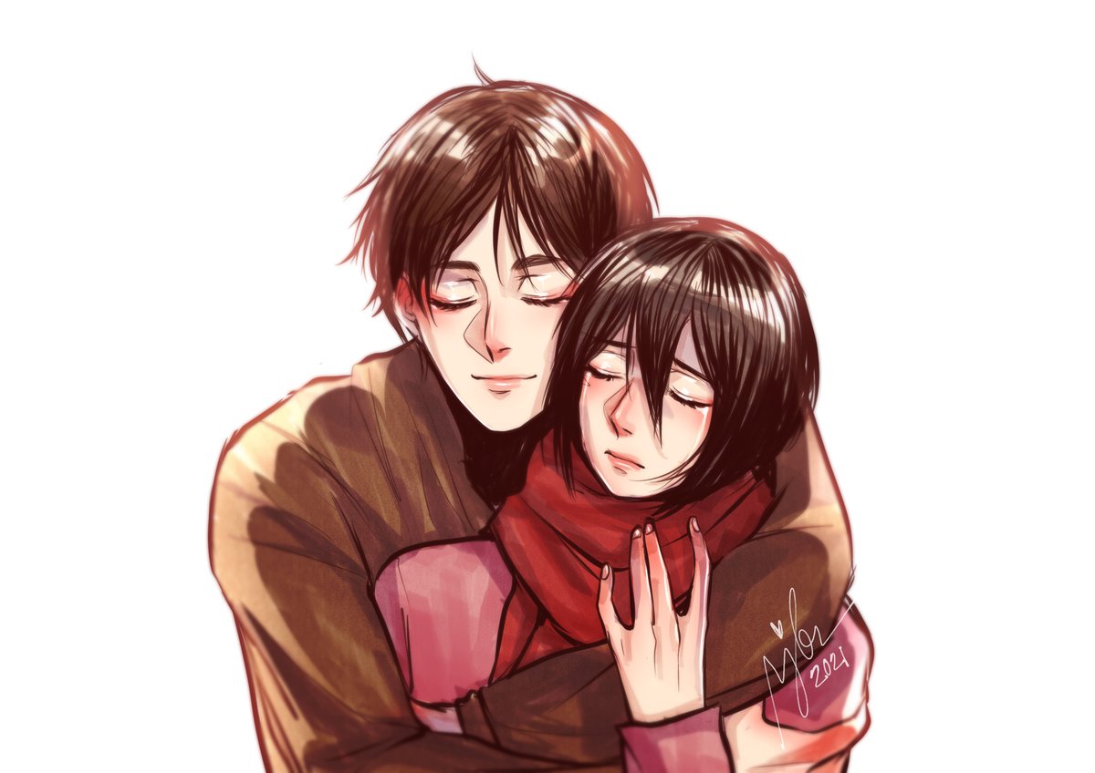 '...now and forever, as much as you want.'
.
.
.
.
#eremika #Eren #Mikasa #ThankYouEren #art #fanart #ThankYouHajimeIsayama #aot139spoilers #HajimeIsayama #ShingekiNoKyojin #SNK #aot #illust #artontwitter #artistontwitter #anime #manga #artph #digitalart #hug #sad