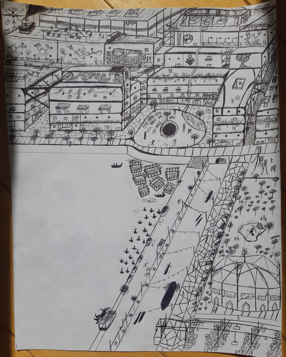 NEOCanada1's tweet photo. 🏵Here's my book cover finally finished: The Post-City in the post-civilization of Acadia🏵
What do you think?
#solarpunk #ecology #Canada #postcapital #maritime #postsociety #urbanism #acadia #conceptart #postcity #future https://t.co/N1PsOm9xNV