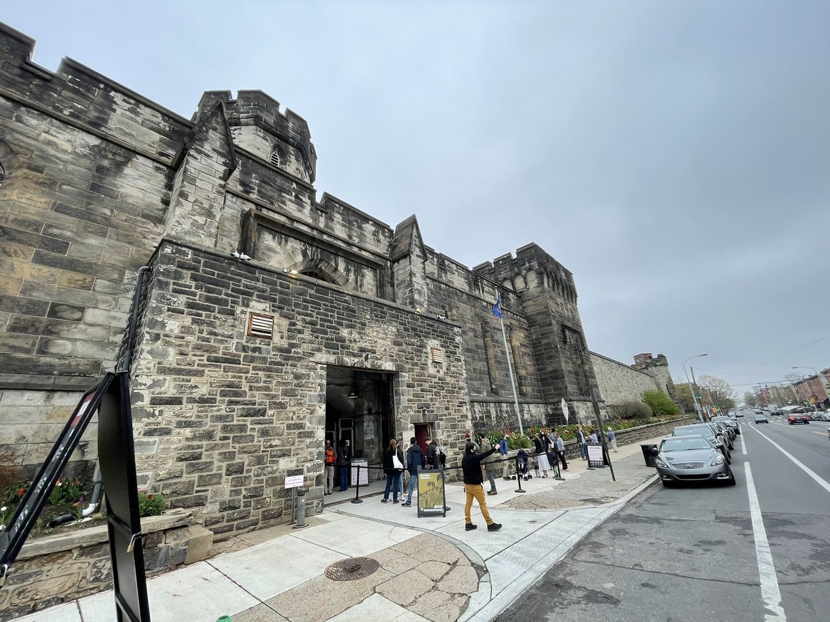 One of my prime destinations. When Tocqueville came to America in 1831, it was not to study our democracy but our penal system. Philly’s Eastern State Penitentiary above any other drew him here. It was by far the most visited and most studied prison in the 19th century.
