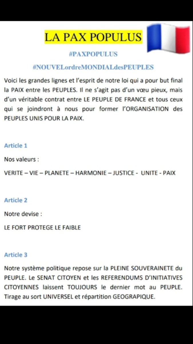 aminersiste178's tweet photo. Des religieux prétendus pontifes, c'est à dire intermédiaires entre Dieu et les Hommes, préfèrent L'OR à L'HUMAIN 👉 petites filles et jeunes garçons à une relation consentie avec un adulte
☠☠☠
@pontiFEX #imams #rabins
👇
refusent la #PAXPOPULUS
VÉRITÉ
☝️😇
#AlexPatrioteGPI https://t.co/503m9rmbmf