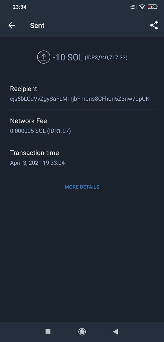 <a href="/Tokocrypto/">Tokocrypto</a>
saya melakukan deposit pada 3 april jam 17:10 sejumlah 299.99999 SOL dengan tx  explorer.solana.com/tx/5YZGsoCMwcM… dan tidak masuk 
selang 1 jam saya deposit lagi sejumlah 10 SOL langsung masuk, tapi yang 299.99999 SOL tidak masuk