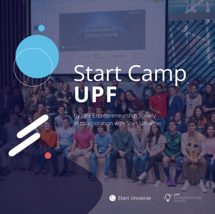 start_universe's tweet photo. En @AticcoCoworking Barcelona la @upfesociety también hará el primer #StartCamp en su historia (esperamos que primero de muchos) 

Ya está todo sold out 🔥 https://t.co/HiQkxgFk00