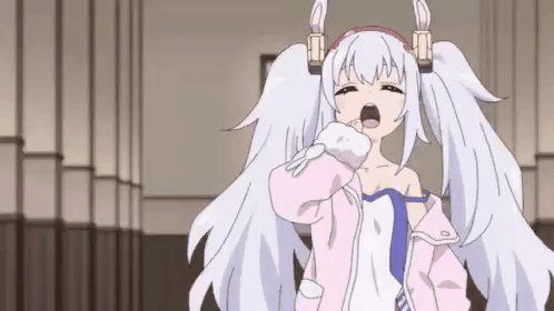 _USS_Laffey's tweet photo. Is she inviting her to nap? She must be. It seems about that time.

𝘺𝘢𝘸𝘯... 💤

" I'll just sort Commander's paperwork later. Getting out of work...was easy today... " https://t.co/dKSQx4Aa2b