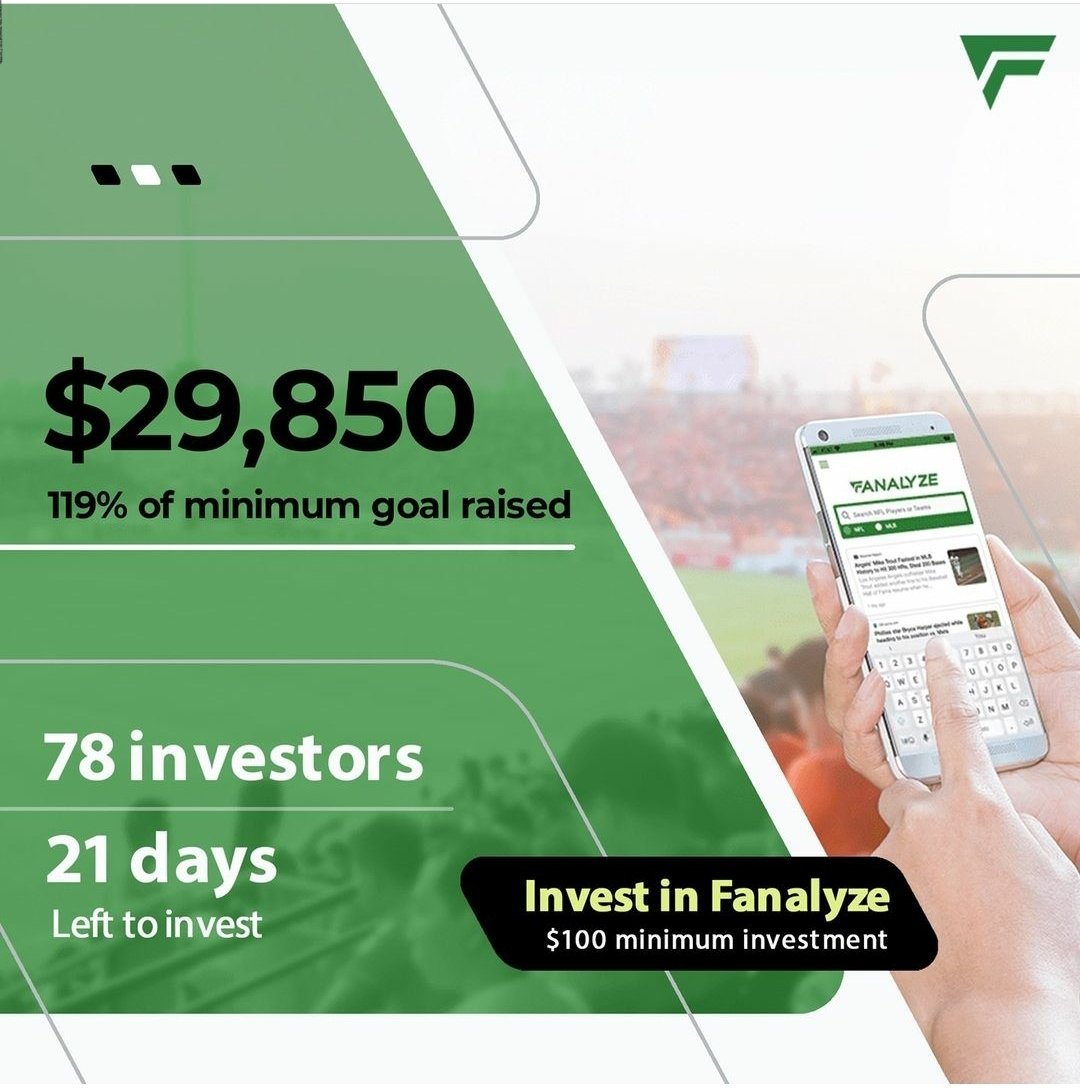 Your sports analysis app! The #1 sports search engine.
Check it on crowdfundingfinder.com/company/fanaly…

#fanalyze #crowdfundingfinder #startups #crowdfunding