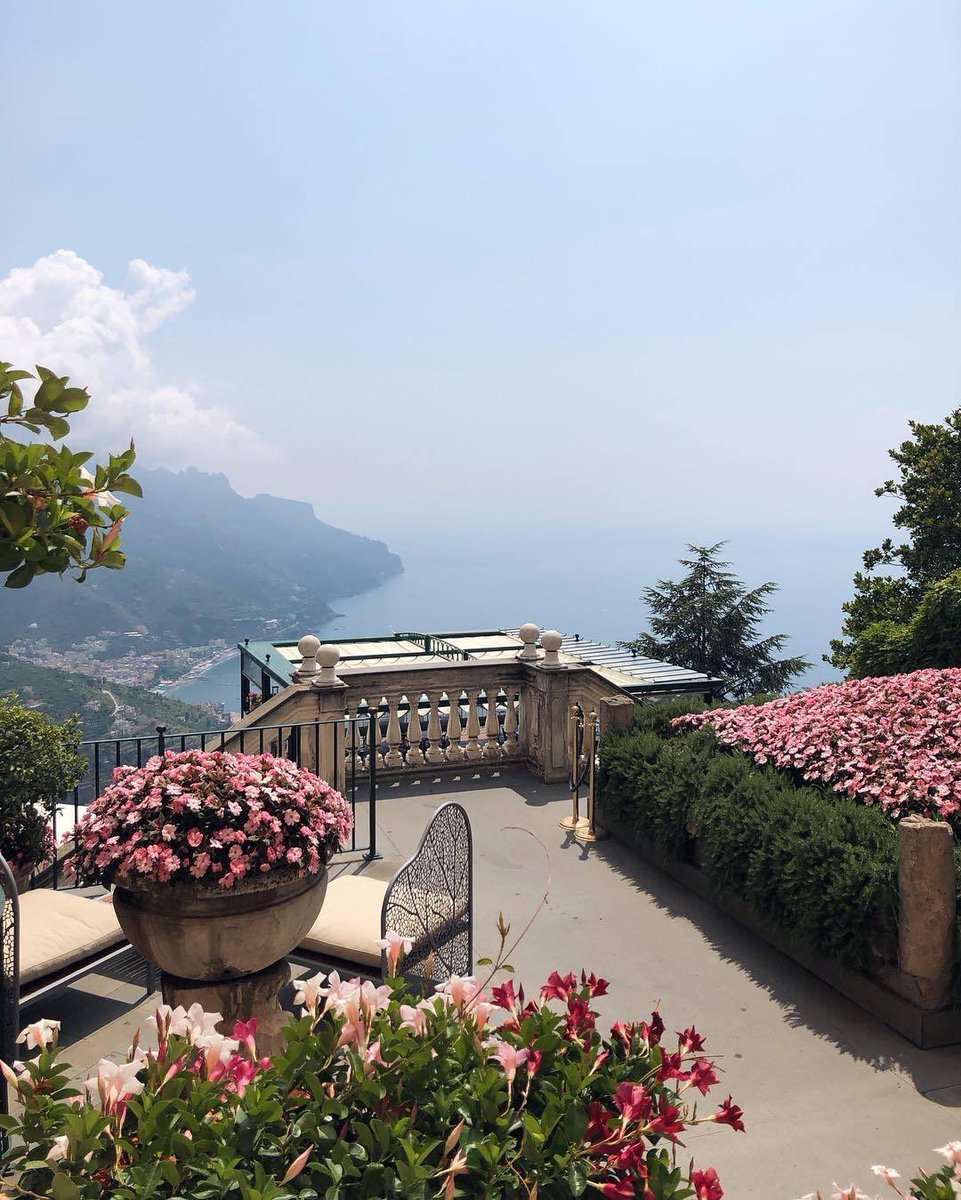 NATALIALABEL's tweet photo. The most immaculate views of Amalfi Coast from Palazzo Avino. Heaven. https://t.co/yb3mPS0lWh