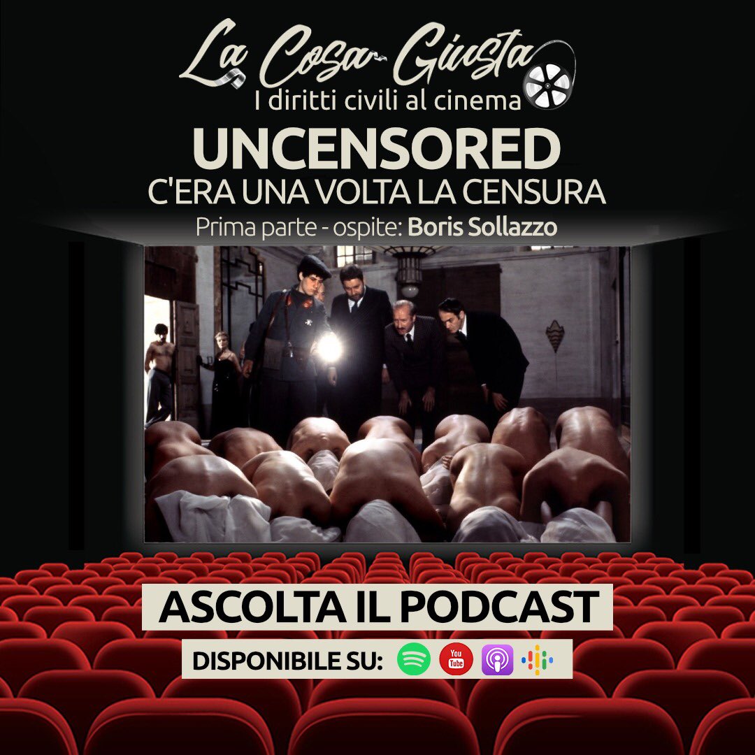 tummolini's tweet photo. Online la nuova puntata de #lacosagiusta con @razorette e @BorisSollazzo vi raccontiamo tutto quello che avreste voluto sapere sulla #censura e non avete mai osato chiedere https://t.co/LSCnD3ZmNR
