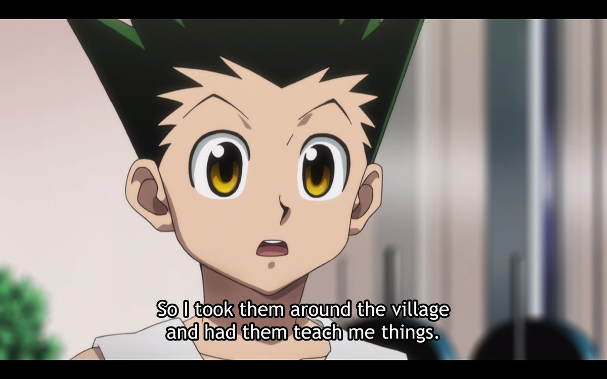 Gon is a victim bro icb this