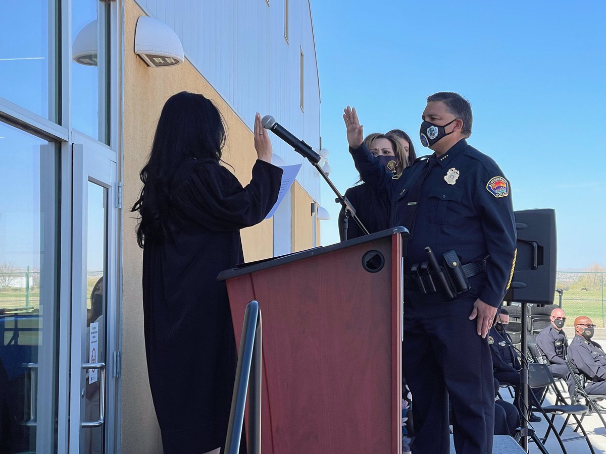 ABQPOLICE's tweet photo. This morning APD had a swearing in and promotion ceremony for APD leadership. Congratulations to all! https://t.co/bW9mhFgSar
