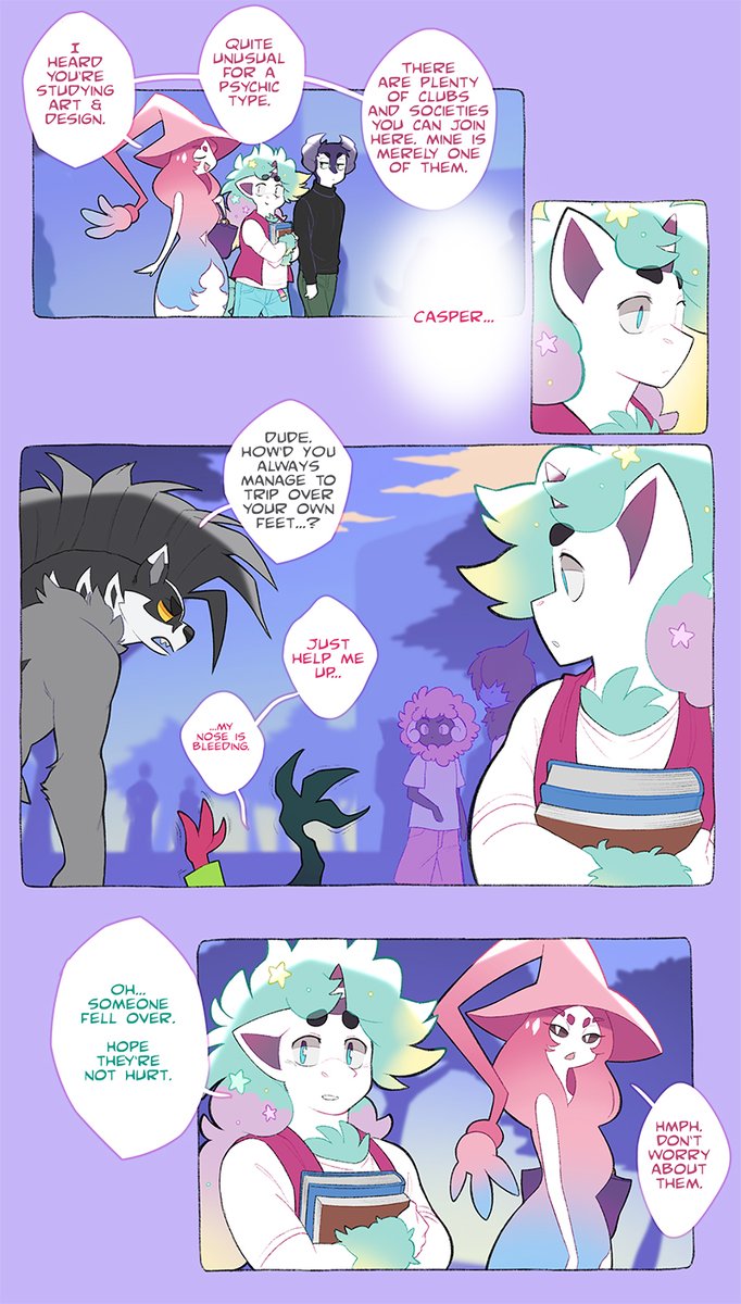 Fudo & Casper 02: New Beginning (1/1).
Spoilers: he probably won't. 