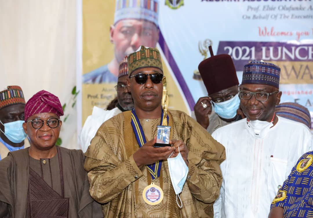 GovBorno's tweet photo. .@ProfZulum emerges University of Ibadan alumnus of the year; also wins most distinguished alumnus award

... ‘It’s a challenge to do more’ says Governor https://t.co/fU1iW5LfIJ https://t.co/fVz5KDP46v