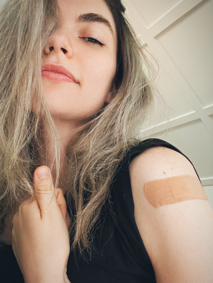 First Dose. Très Chic. 🎉🙌