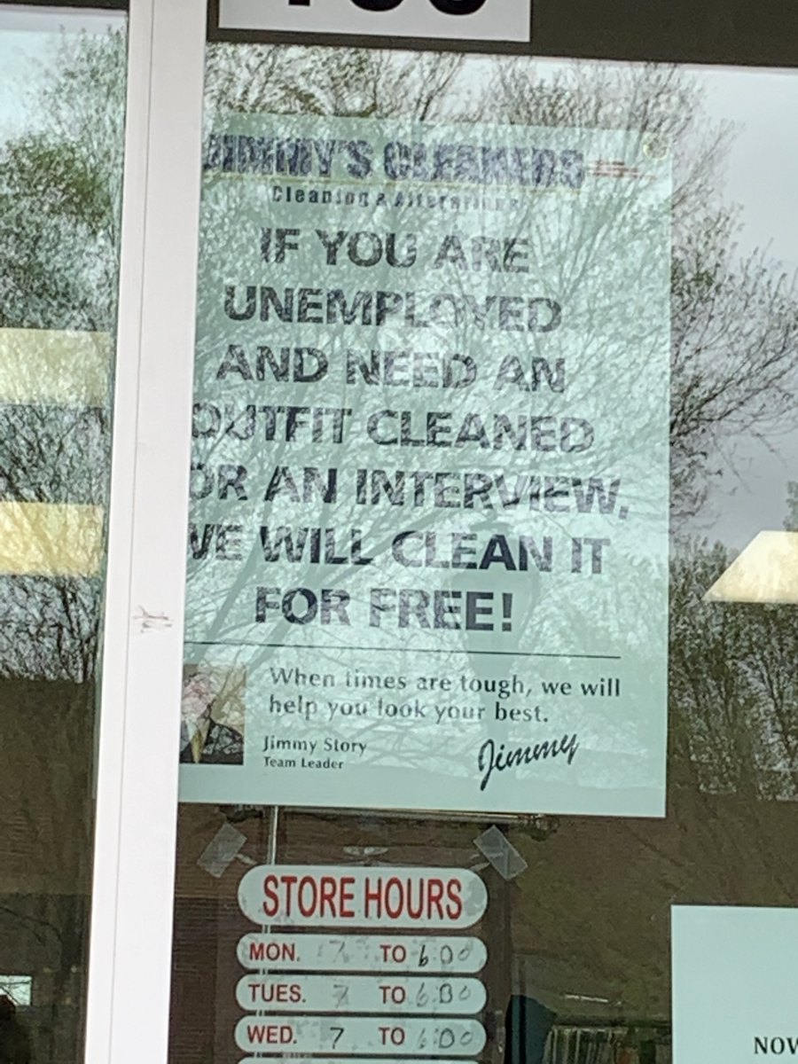 Nancy French on Twitter "This is from my local dry cleaners called "Jimmy's" in Franklin, TN
