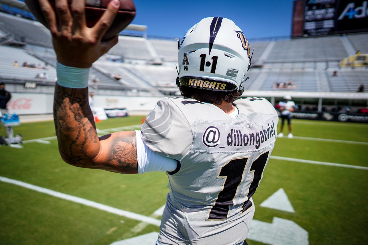 The future of student-athlete branding 👏

UCF football players are wearing their social media handles on their spring game jerseys.