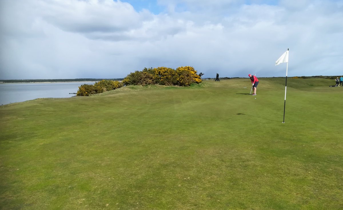 caddiegolftours's tweet photo. Golf on Eden Course with @FifeAmbassador, Mike & Paul in St Andrews GC foursomes competition. Stunning weather, Eden in good shape and our golf a little disappointing, good laugh though...Fore!
#golf #golfstandrews #edencourse #golfscotland #golf2021 https://t.co/OWzPNF8po1