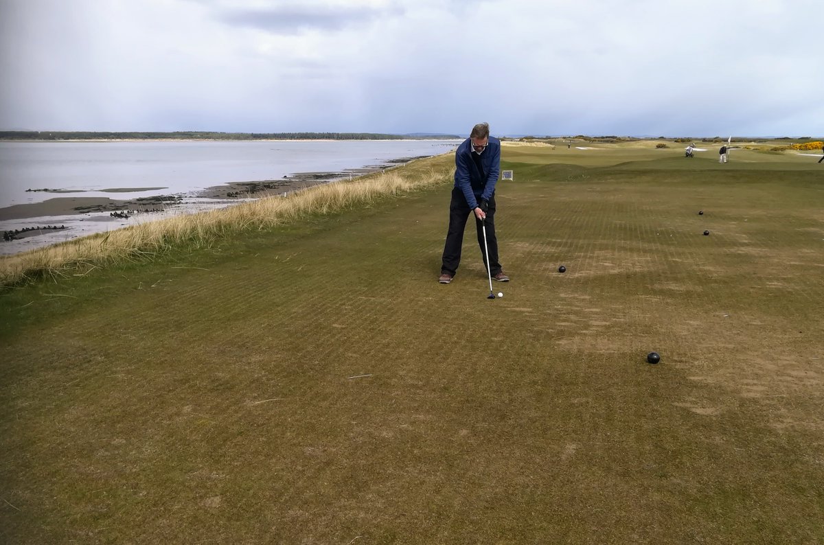 caddiegolftours's tweet photo. Golf on Eden Course with @FifeAmbassador, Mike & Paul in St Andrews GC foursomes competition. Stunning weather, Eden in good shape and our golf a little disappointing, good laugh though...Fore!
#golf #golfstandrews #edencourse #golfscotland #golf2021 https://t.co/OWzPNF8po1