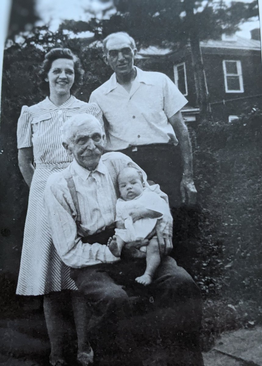 My Dad, Nana, her Dad, and Grandfather. So my Great Grandfather, and Great Grandfather. My Nana was really good about labeling everything but we found a box of unlabeled photos.