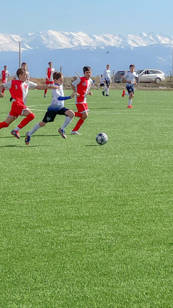 My little Messi! Mal in action!