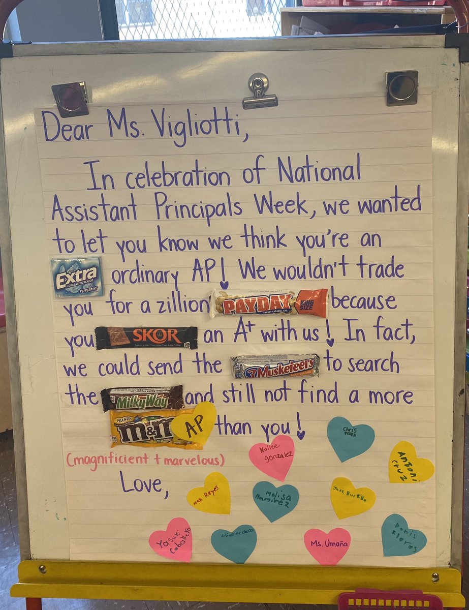 ChrissyVigsPS16's tweet photo. Ended AP appreciation week on such a (sugar) high! Grateful to help lead and most importantly SERVE our PS 16 babies and families! @MRamos16R Ty for your trust & guidance which is always there (never forthcoming) when I need it! #serviceisjoy https://t.co/Rm3gKG6IOc