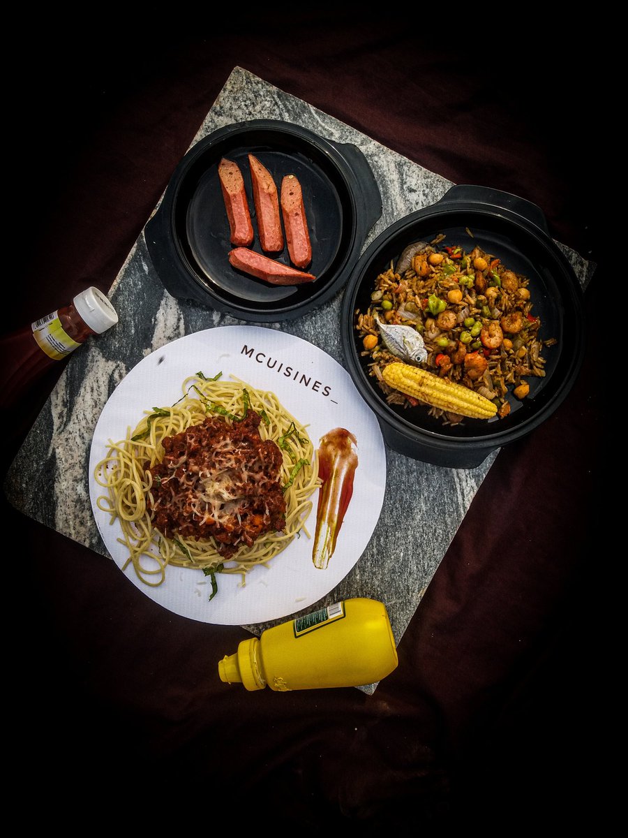 mcuisines_'s tweet photo. Spaghetti Bolognese x shrimps and vegetables fried rice....coming soon #ourmenu https://t.co/k5Ed2sPDYr