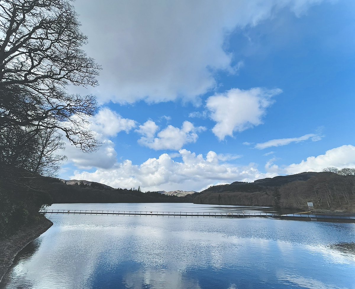 PitlochryDamVC's tweet photo. Blue skies and hail showers today.
#StayLocalStaySafe #Springtime #Pitlochry #RespectProtectEnjoy https://t.co/8rfkFgwDRZ