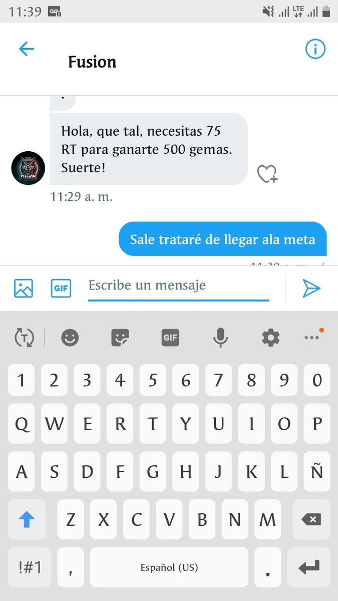 Buenos días 🙏🙏por favor ayudarme con esos 75 Rt para que <a href="/ClashLoco/">MR FUSION</a> me regale 500 gemas porfa🙏🙏🙏sigo y apoyo con rt a todo el que me ayude