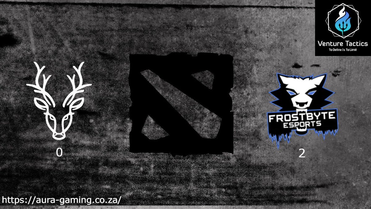 auragamingza's tweet photo. Day 2 series 2 results of the #ventac tournament 

Thank you @Frostbytesport for a memorable battle till the end. 
gg wp

#dota2 #auragamingza #mgo #ventac #southafrica #competition | @Frostbytesport https://t.co/jOeqtRYUSW