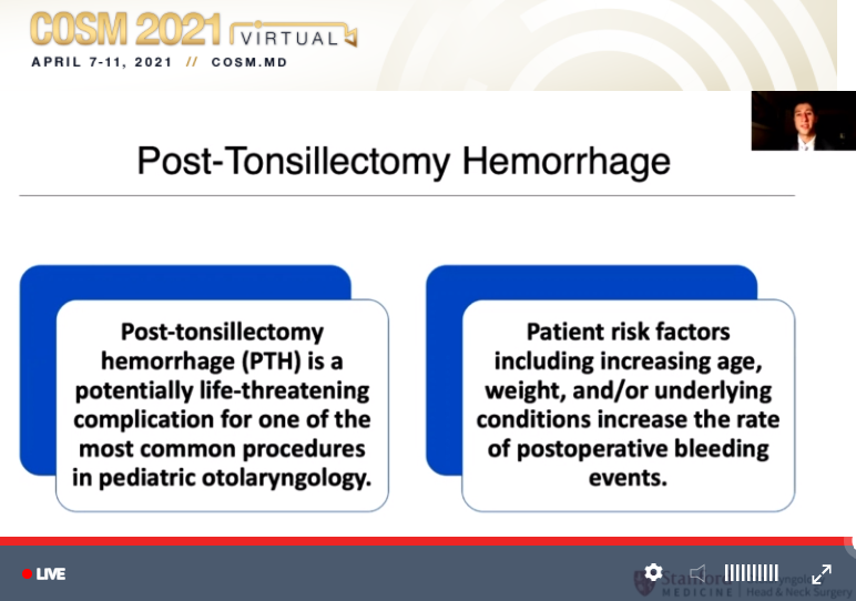 Triological's tweet photo. Steven Losorelli and co-authors presents an important #MetaAnalysis on risks of #PostTonsillectomy hemorrhage in patients who receive #Ibuprofen https://t.co/gDTIXD8lXT