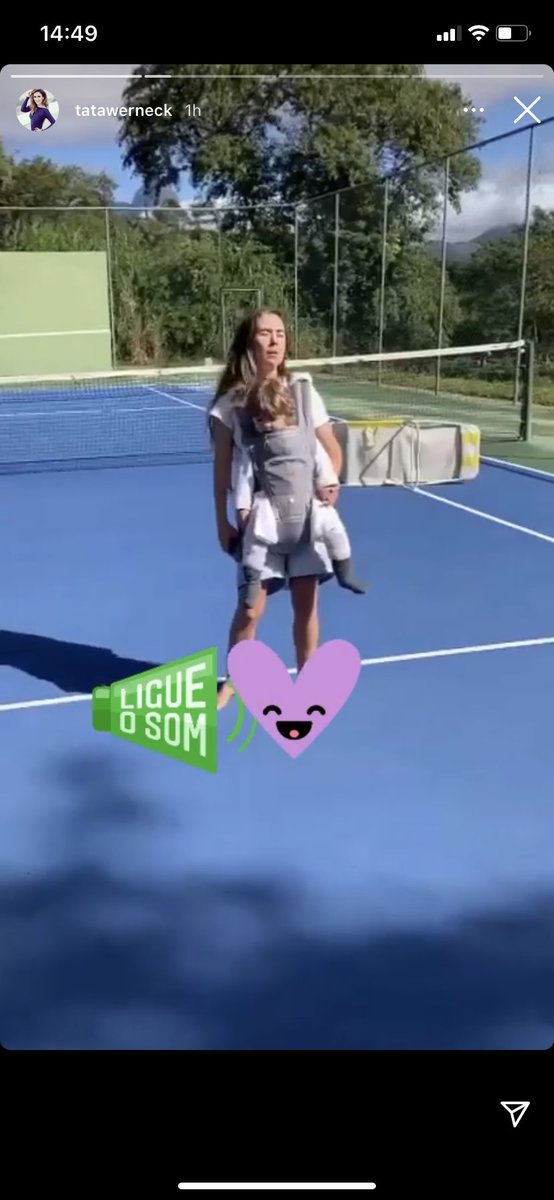 azbee__'s tweet image. e a filha da @Tatawerneck que ta quase na mesma altura que ela