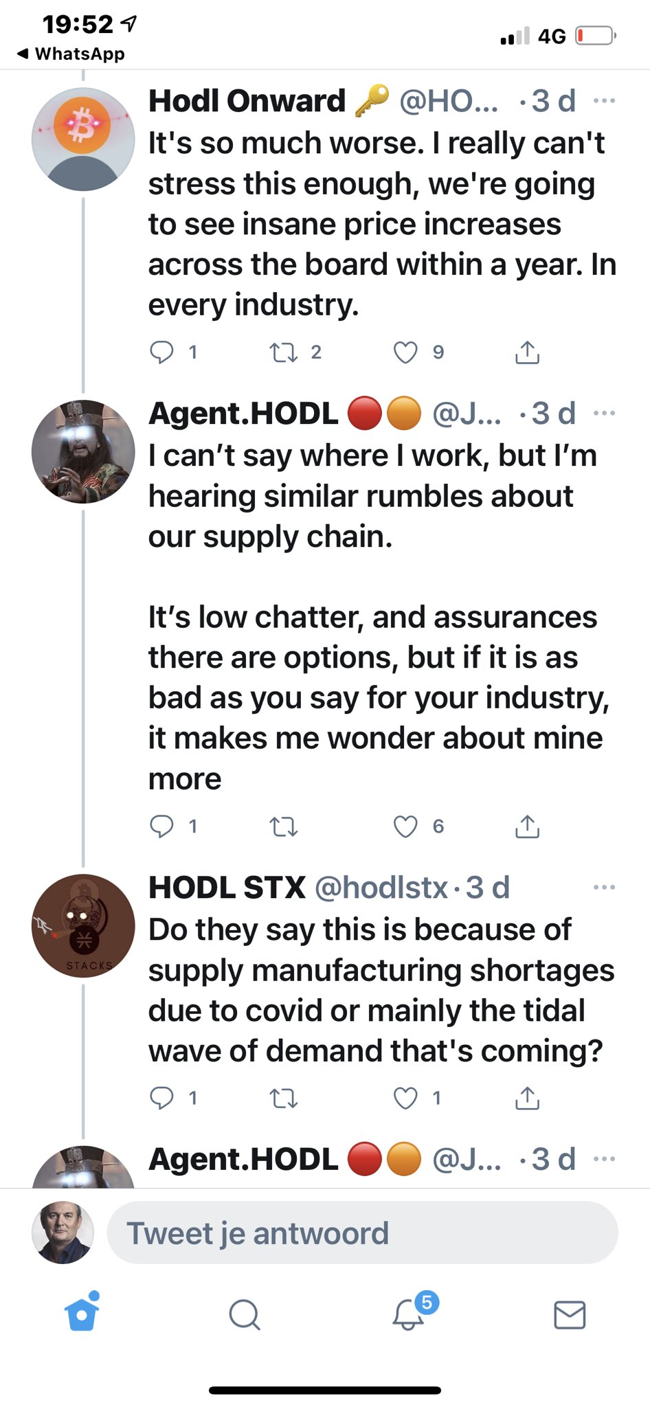 Willem Middelkoop On Twitter Inflation Alert Shortages