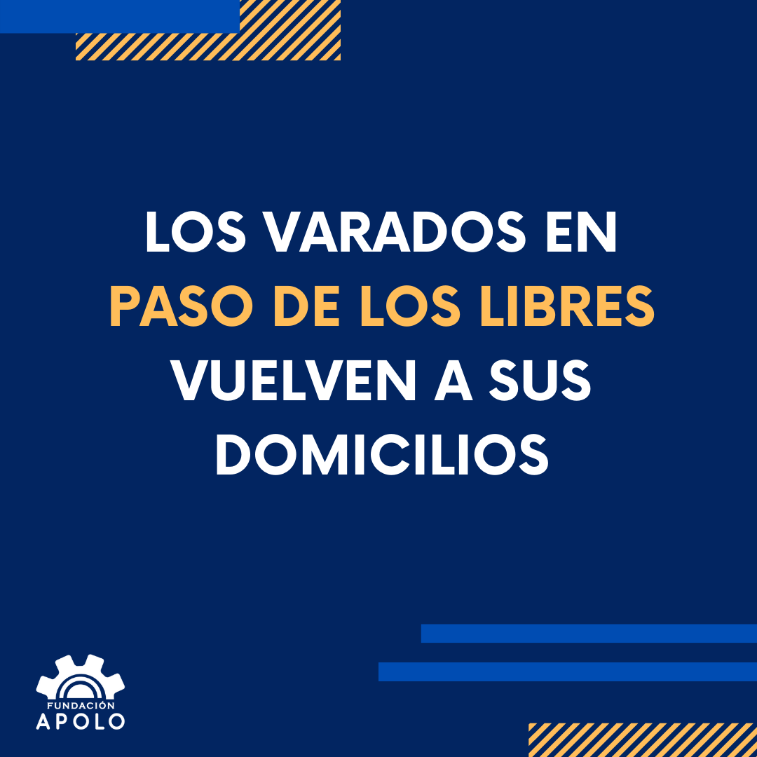 FundacionApolo's tweet photo. Se cierra el capítulo de #PasoDeLosLibres !!!
Hisoparon a todos los aislados por 10 días en Corrientes, y tras dar negativo, la Justicia notificó que ya pueden volver a sus domicilios!
Orgullosos de haber podido ayudar!
https://t.co/yBJDASTSNC https://t.co/M7cGrzj9Aw