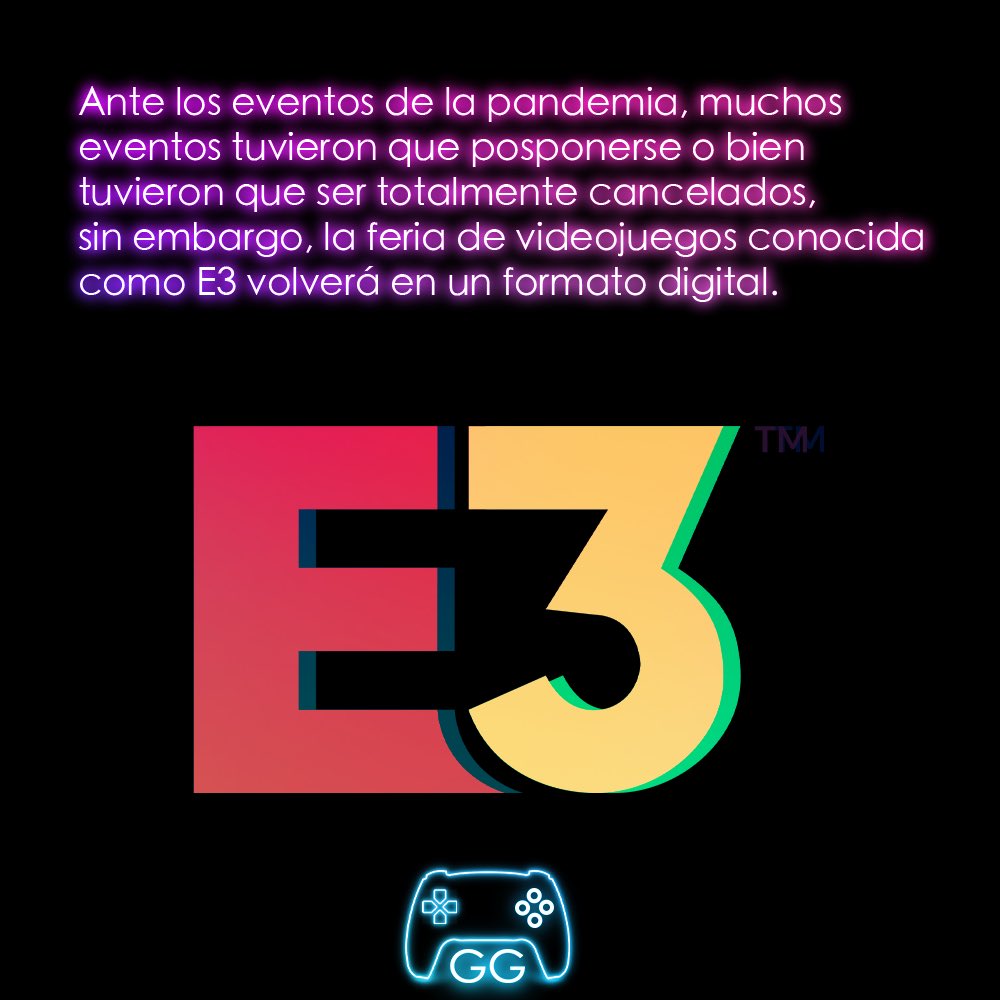 ggaminglab's tweet photo. E3 2021

Entérate de más en https://t.co/vCx4spO5z7
.
.
.
.
.
.
#gamer #gaming #videogames #videojuegos #pc #xbox #ps5 #ps4 #mobilegaming #nintendo #ggaming #event #game #fortnite #playstation #instagaming #instagamer #xboxone #esports #play https://t.co/43KsMU89mb