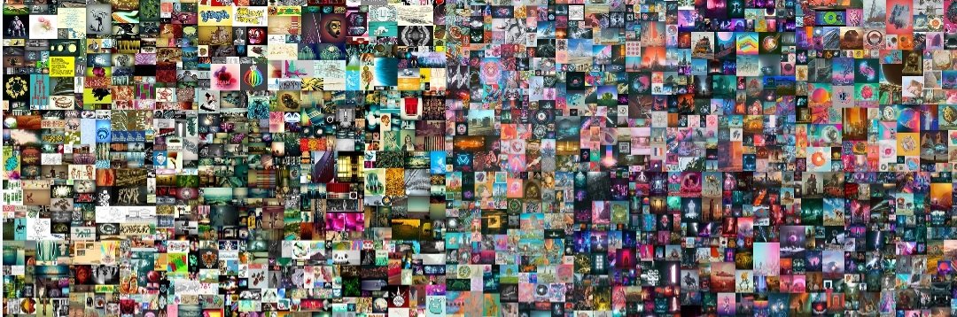ManChickenThing's tweet photo. @SolemonNFTS The Solemon Twitter background is Beeple's  "Everydays: the first 5000 days". Pretty dodgy considering you are doing a presale...@SolemonNFTS https://t.co/IU75wi9kAD