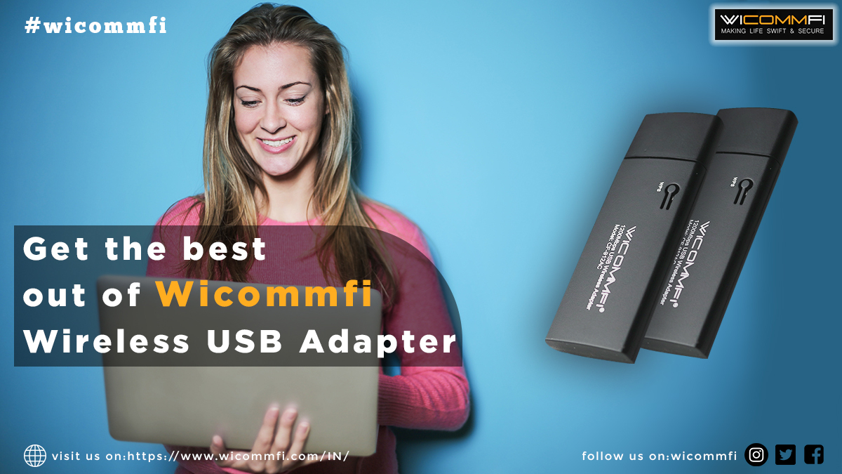 WicommFi's tweet photo. Are you looking for the best device to enhance your #Wi-Fi speed? #Wicommfi brings you a portable #USB_Adapter to make your experience better. Not only that, you can get #internet_access anytime anywhere you want. To know more visit https://t.co/9iPuwRxst6 https://t.co/qrmJ8gKxME