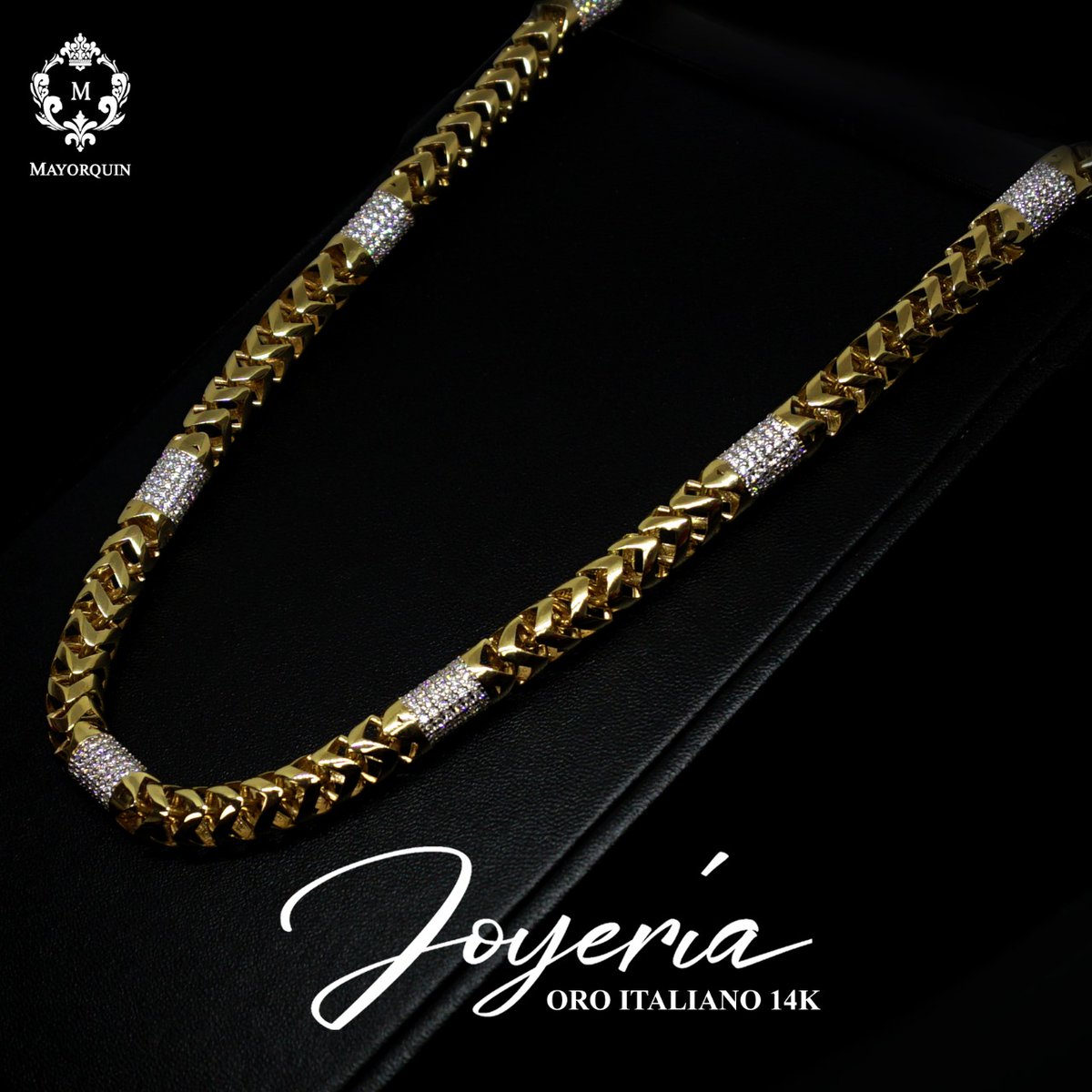 MayorquinJoyas's tweet photo. Que belleza de juego de #Cadena y #Pulso en #Oro de #14Kilates comunícate con nosotros antes de que te ganen estas preciosas piezas al +523312937798 solo con los mejores en #MayorquínJoyerías 📲📬🌎💎🪙😎💯 #Jewelry #Gold #luxuryfashion #Luxury #luxurylifestyle https://t.co/SdCJRIpNpO