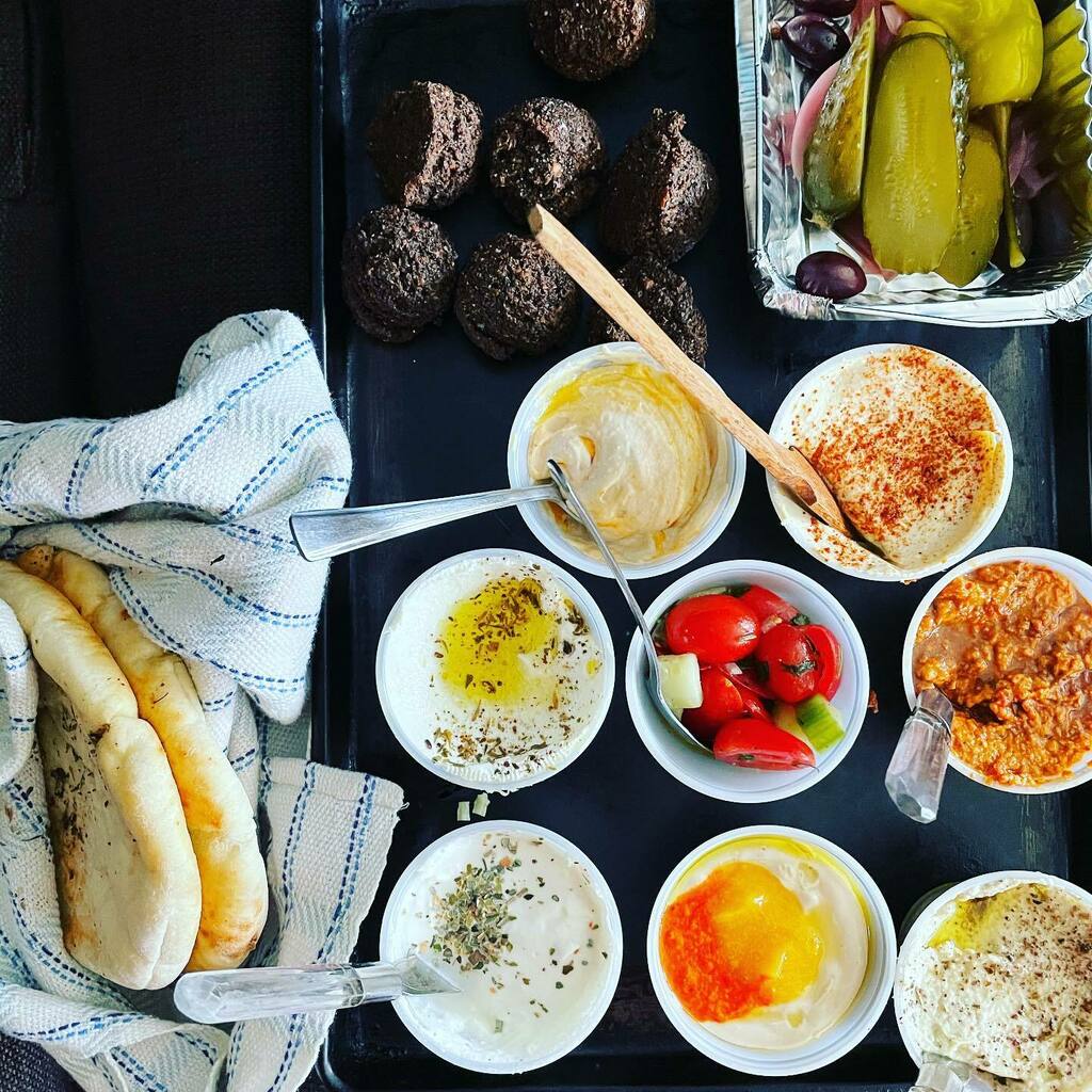 Thank you @fet_zun for this most satisfying #mezze plate that made a perfect #couchpicnic that I didn’t cook myself. instagr.am/p/CNf4a8_BMGR/