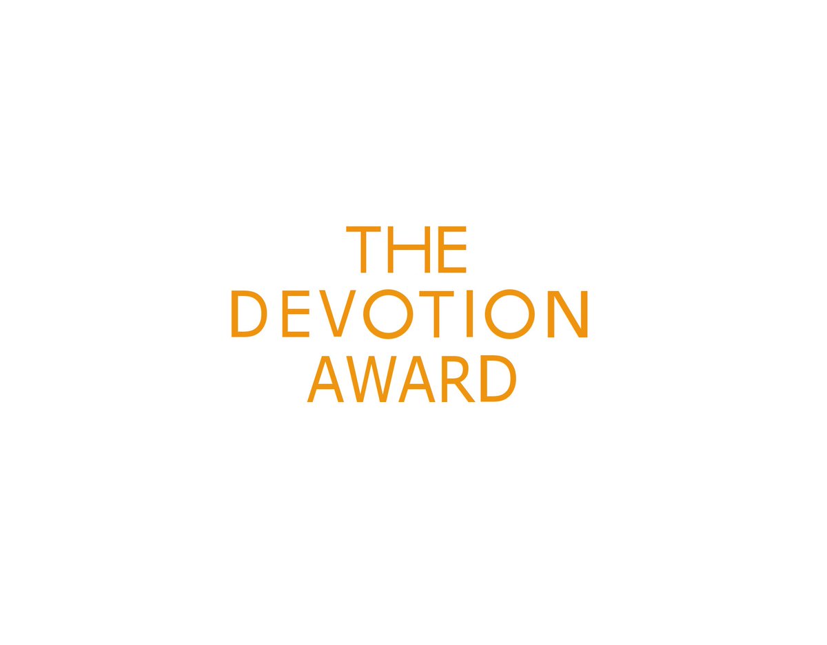 Devotion Award tweet media
