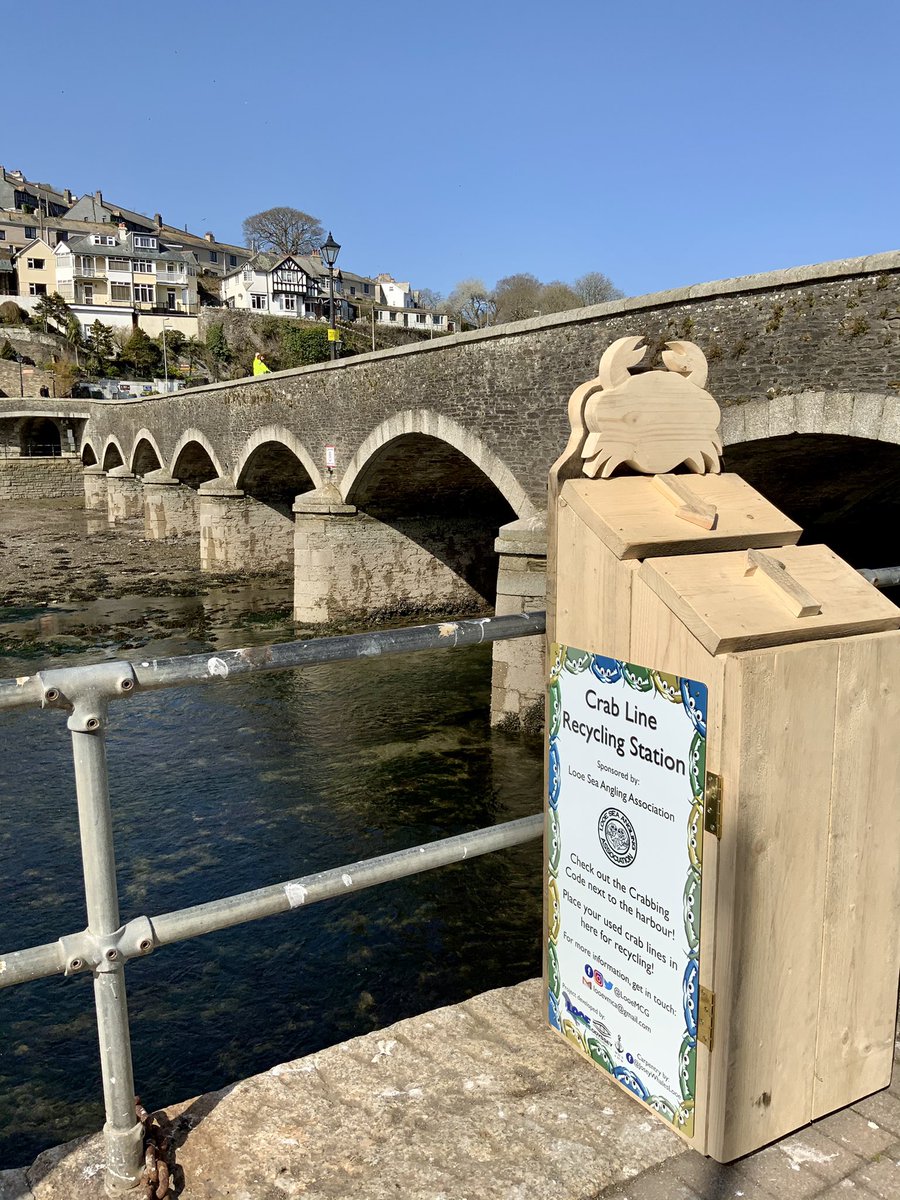 LooeMCG's tweet photo. BIG NEWS, PLS RT 🎉🦀🎉: Our new Crab Line #Recycling Stations are here! These 3 make it a total of 6 in #Looe. We’re SO proud of this project &amp; our volunteers. Please head over to our Instagram &amp; Facebook pages to like, share &amp; find out more! 🙌🏼 https://t.co/olX2bZFsvj https://t.co/HEPYJQkUGJ