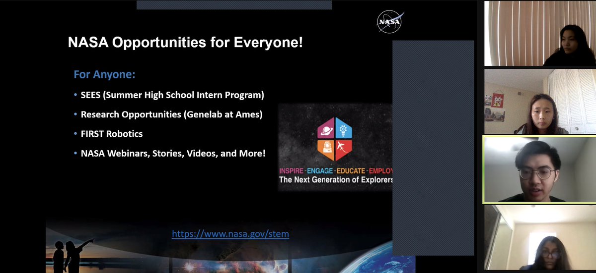 Sarah22661008's tweet photo. Steven Ngo, a @NASA Stennis Space Center intern talks about the different oppurtunities NASA offers to highschool and college students! Right now at the @teentechsf STEM SIF https://t.co/UNFMWQwvn9