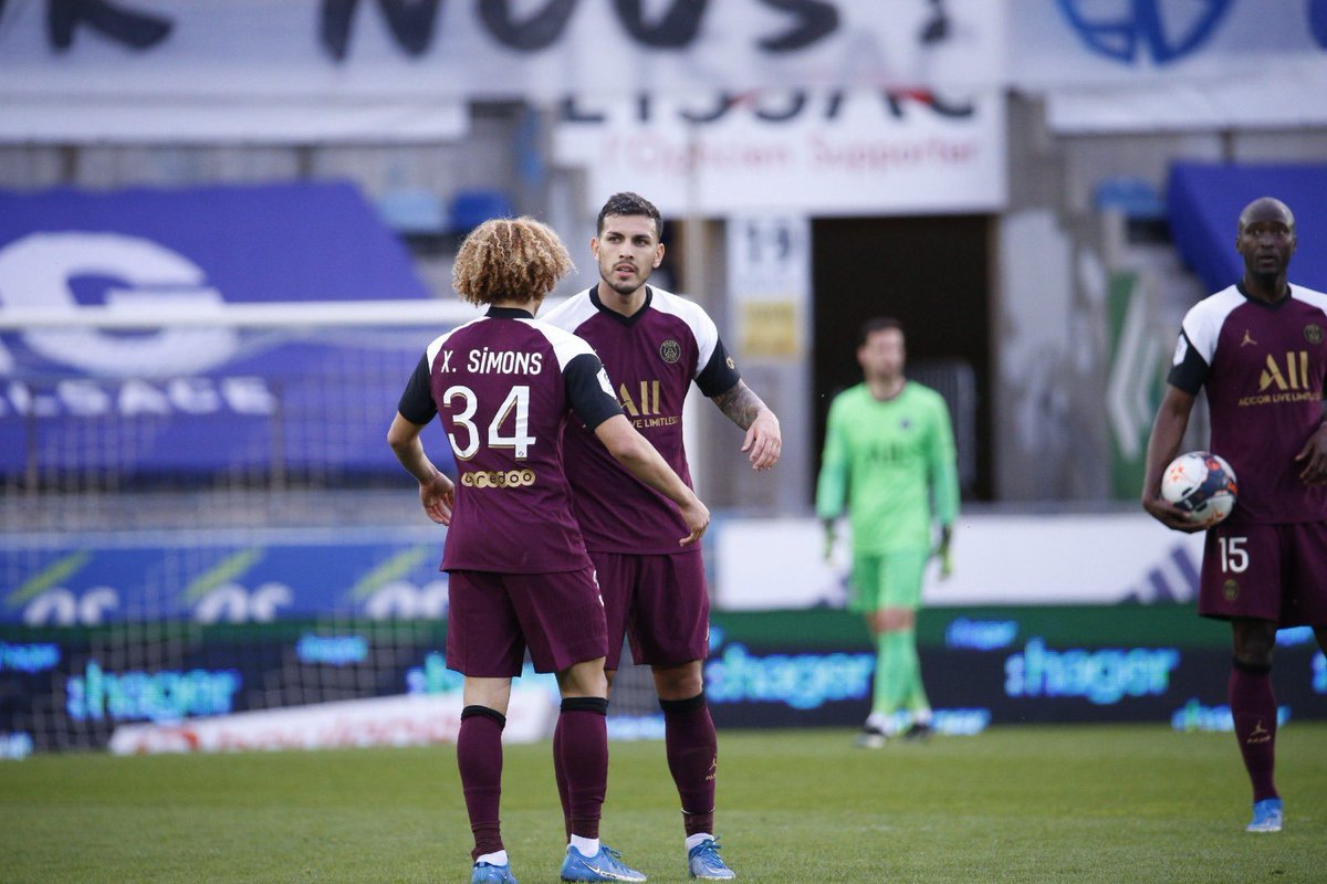 xavisimons's tweet photo. My Ligue 1 debut! Let’s keep going! ✅🦁 https://t.co/mkRSUlA1yJ