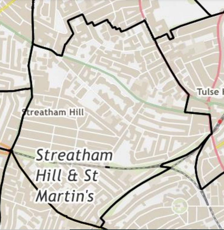 However, Lambeth Council's latest response to the boundary commission rejects a ward focused on Tulse Hill station and proposes to unite east of Streatham Hill with St Martin's estate north of the South Circular. https://moderngov.lambeth.gov.uk/ieListDocuments.aspx?CId=115&MId=15266Is there a shared community???