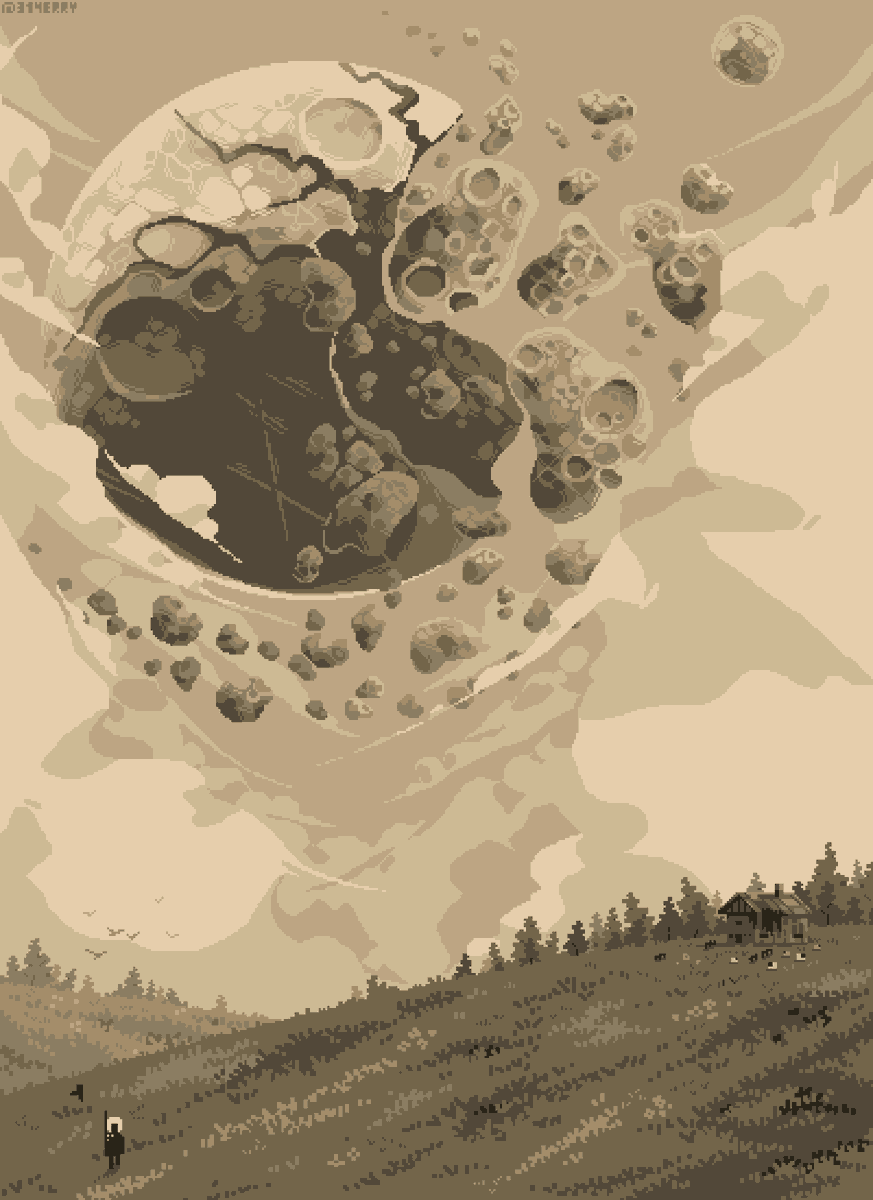314erry's tweet photo. Fim do mundo. 🌕
8 cores

#pixelart #ドット絵 https://t.co/4SWd6QtXGh