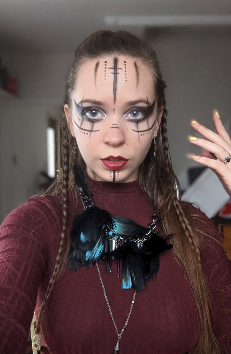 2High3function's tweet photo. Guess who's #Live!! #streaming #Valheim right now 😸 https://t.co/6xRzYzH2G9 😸 also do you like my makeup?!
#valheimlive #viking #vikingmakeup #valheimstream #SupportSmallStreamers #twitchaffiliate #gamergirl #twitchstream
@ShoutGamers @twitchshare @twitchsharing @twitchtvhost https://t.co/pX8tc1GRbP
