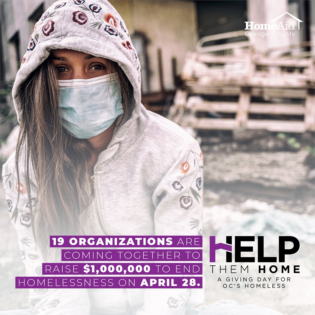 homeaidoc's tweet photo. Help Them Home in just 2 weeks on April 28th💜
Bookmark this page and don't forget to donate on April 28th: https://t.co/xy1bgsiPAH
#HomeAidOC #EndHomelessnessOC #Homelessness #HelpTheHomeless #OrangeCountyHomelessness #Housing #NonProfit #HomelessAwareness #HomelessOutreach https://t.co/pHh8UO3LN5