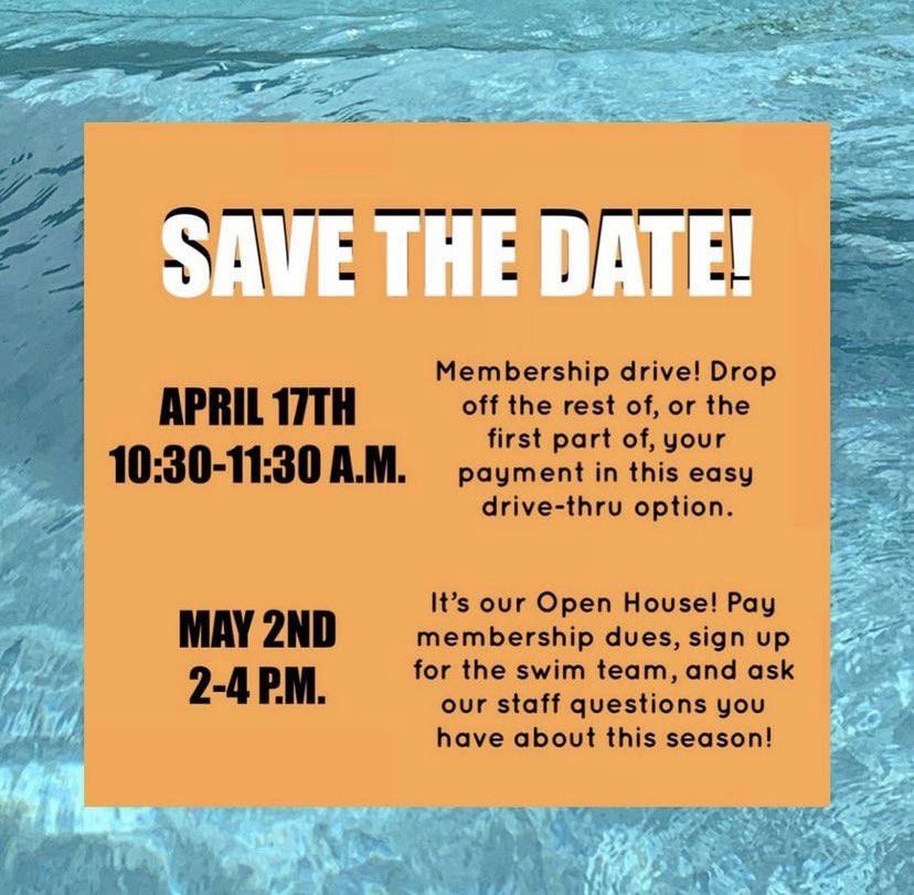 jonestownpoolws's tweet photo. Save the date! ☀️ https://t.co/DePQl7OUhV
