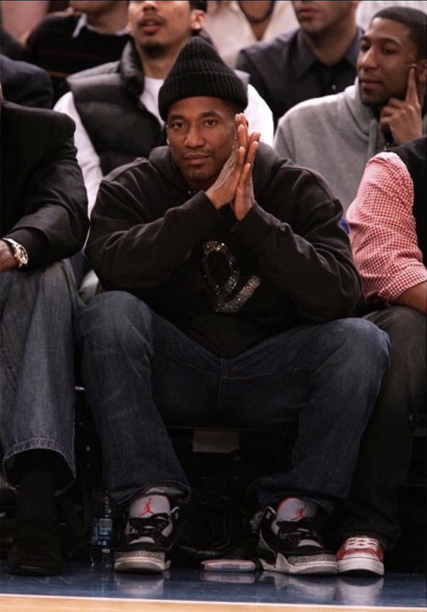 JahanNostra's tweet photo. Happy Born Day to Mr. Incognito @QtipTheAbstract! #QTip #ATCQ #HipHopLegend #Courtside #Knicks #JahanNostra https://t.co/zpyYCIakU4