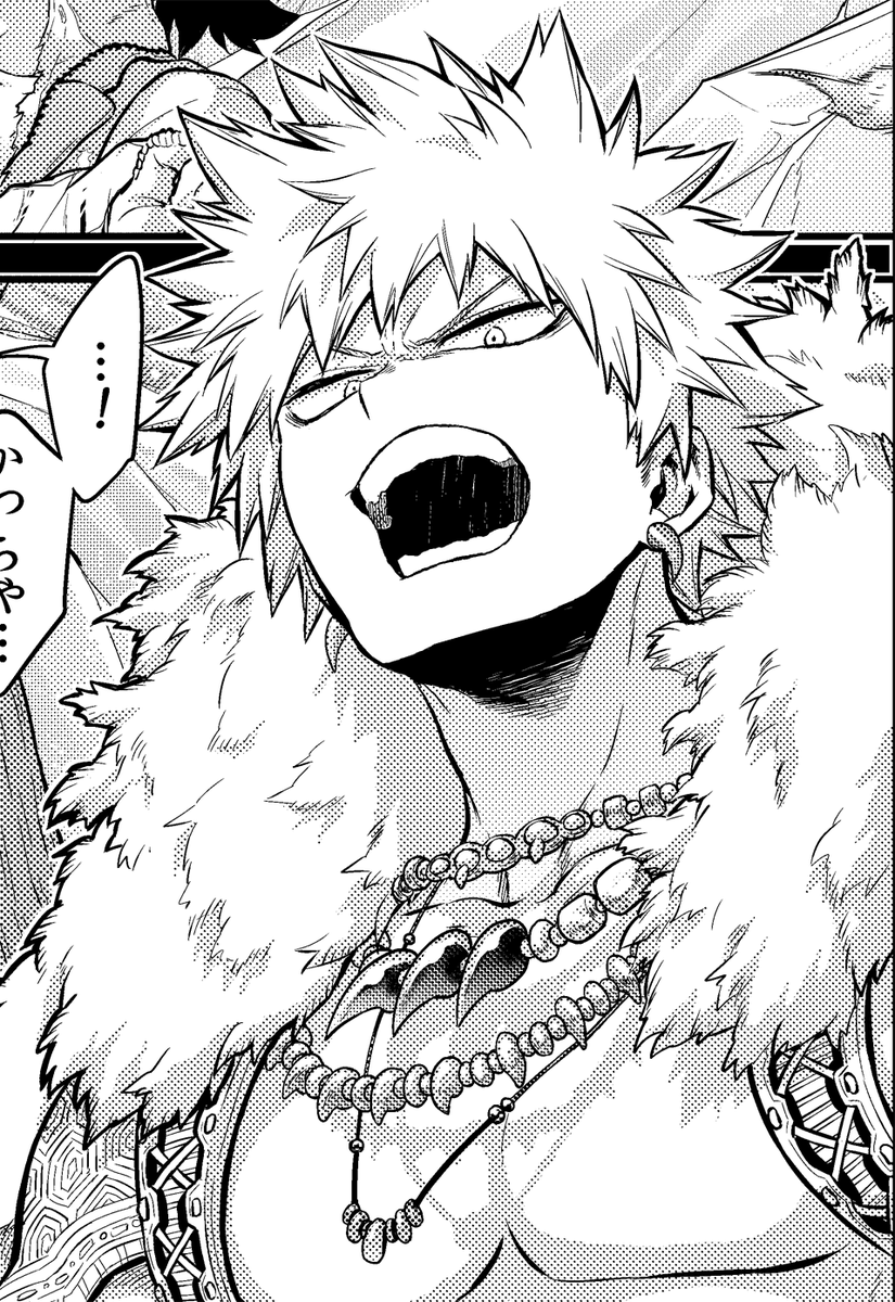 十傑かっちゃんが出てくるシーン、衣装デザインが細かいので公式の