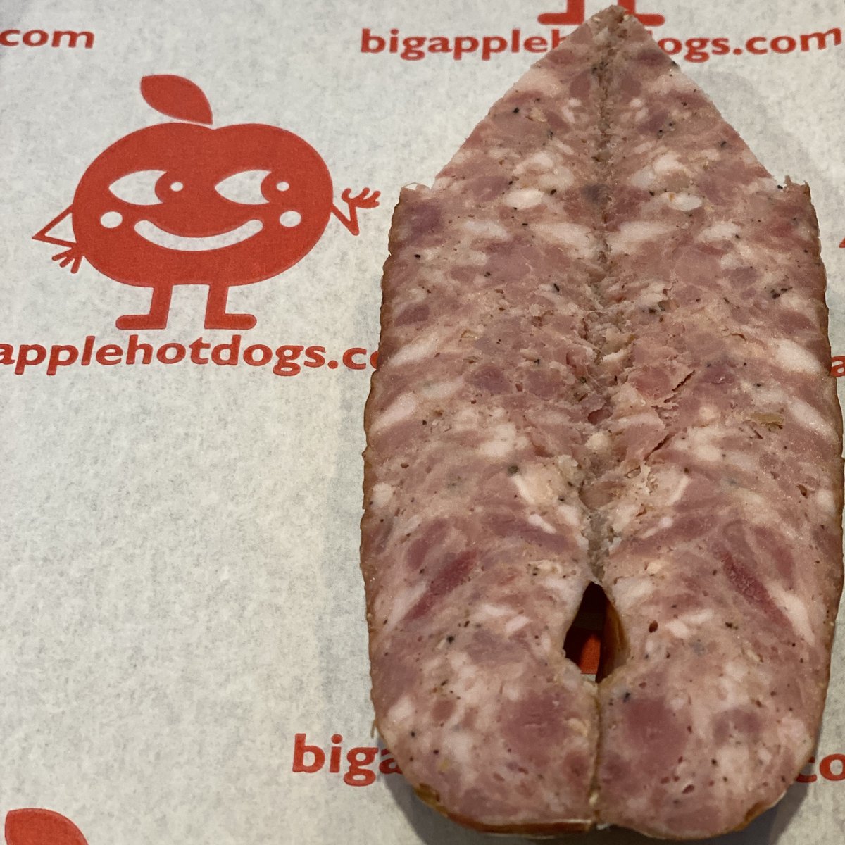 BigAppleHotDogs's tweet photo. Where The Magic Happens - marbling isn't restricted to steaks and joints. 
If your sausages aren't beautiful on the inside too, then come and see the #BAHDman about a dawg. 
https://t.co/rX2lKZrvjQ https://t.co/I0TopwByIG